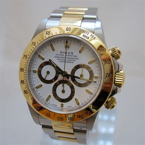 rolex dayrona acciaio e oro movimento primero|rolex daytona winding movement.